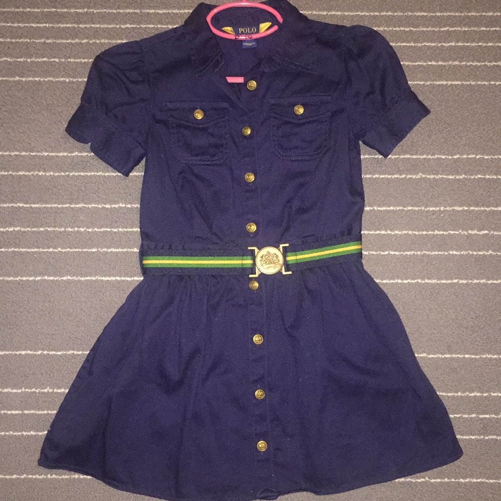 Polo Ralph Lauren Poplin Button-front Dress